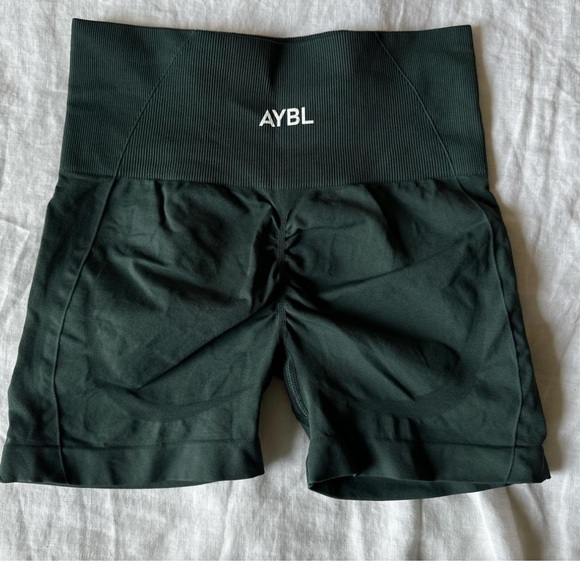 AYBL Dark Teal Bike Shorts sz Medium Never Worn - Picture 2 of 4